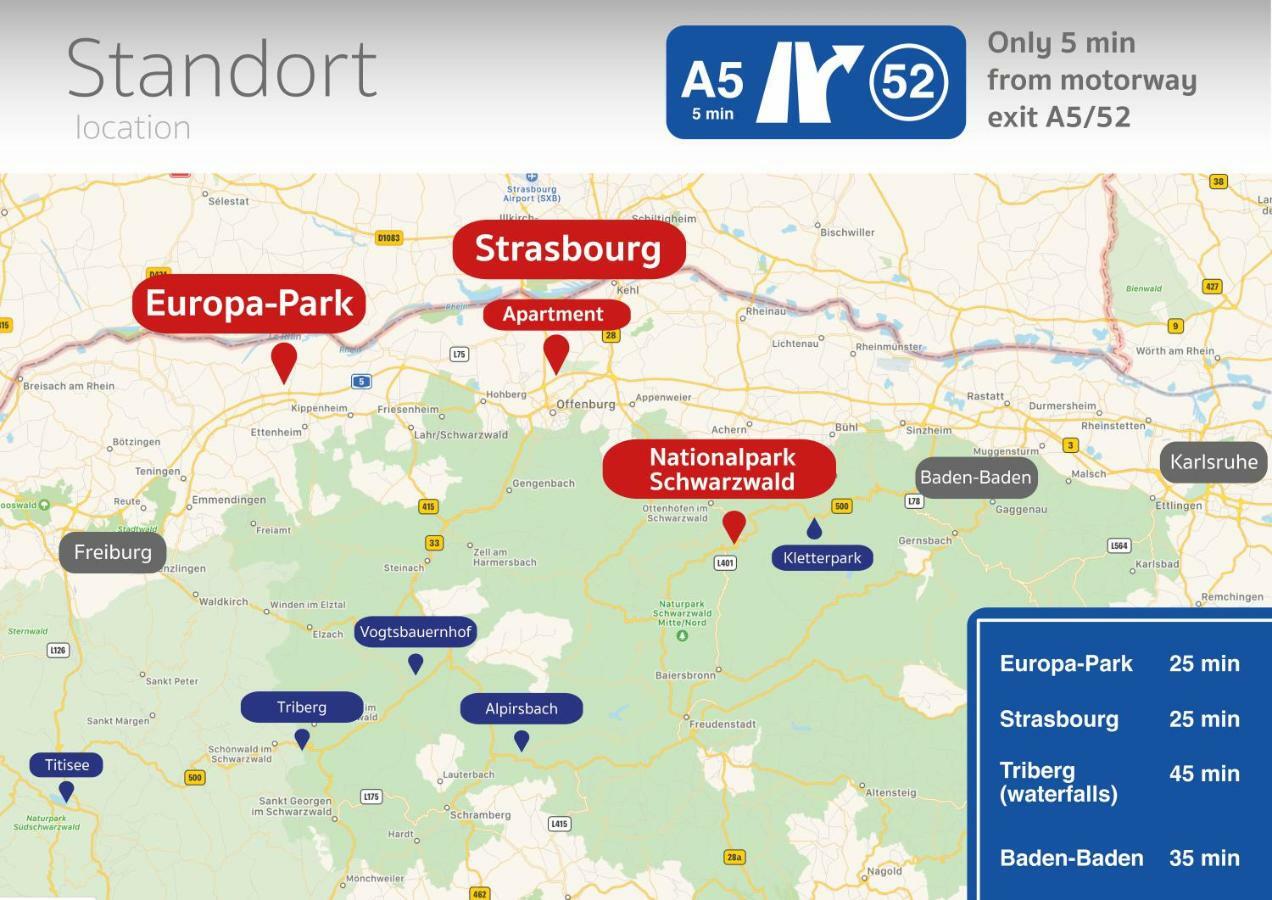 Apartment Strasbourg - Europapark / Wallaston Offenburg Ngoại thất bức ảnh